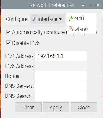 Configuration défi du réseau