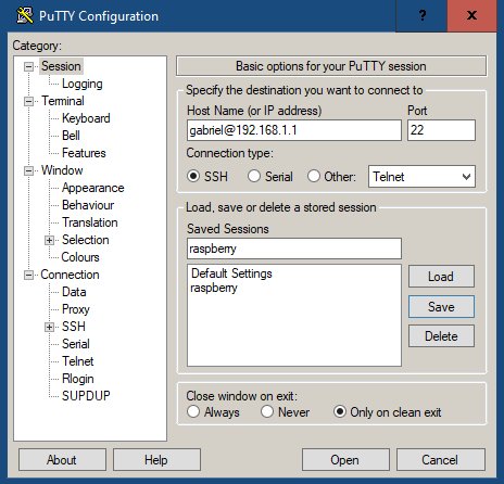 Configuration sauvegarder