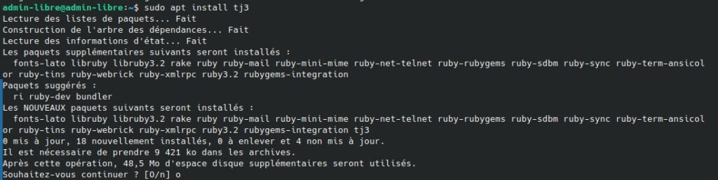 Installation TaskJuggler